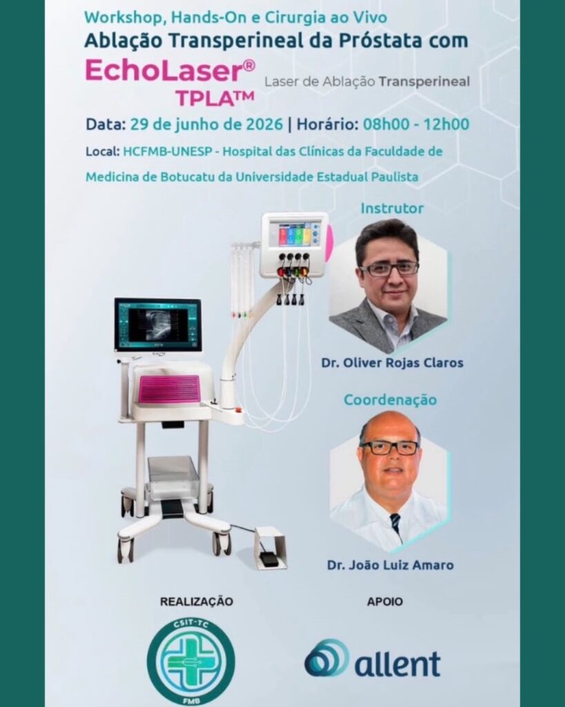 Inovação em saúde: FMB/Unesp promove treinamento com cirurgia ao vivo utilizando EchoLaser
